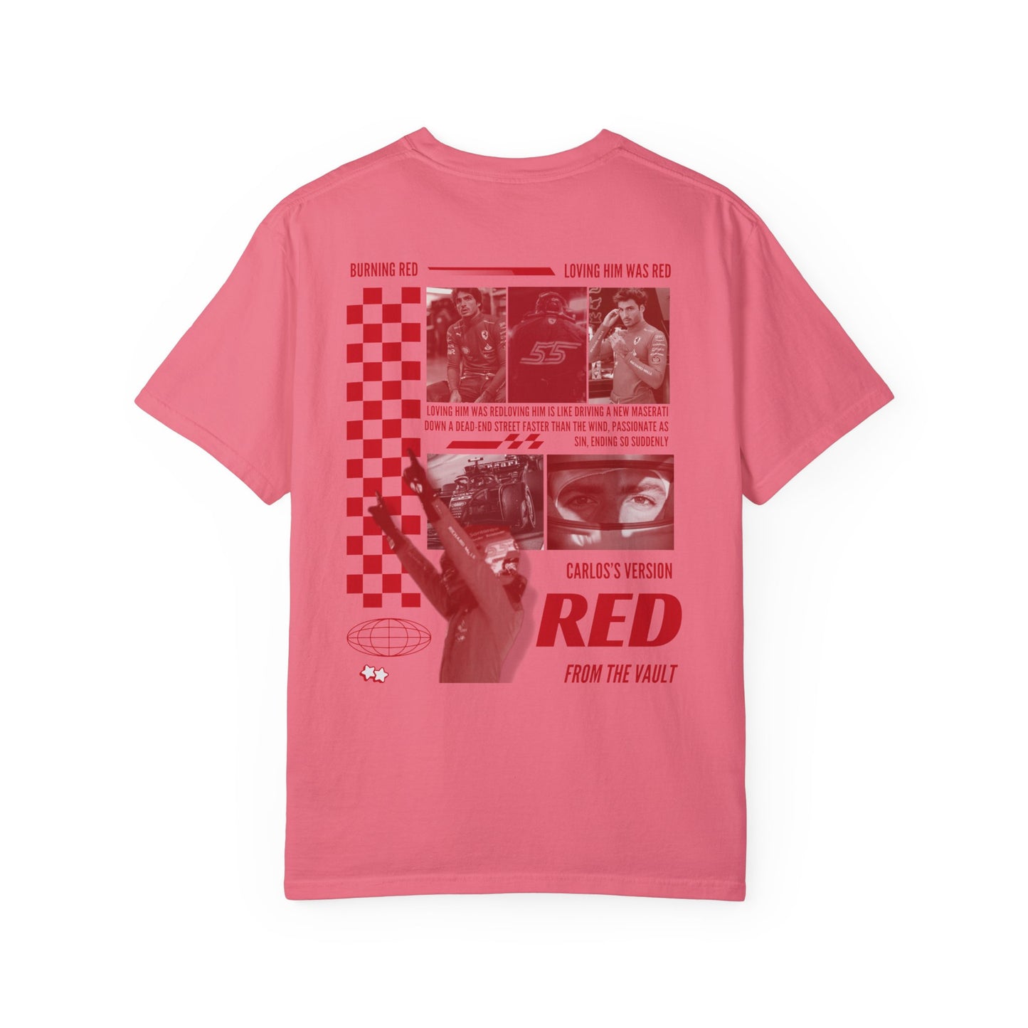 Carlos Sainz x Swifty RED T Shirt