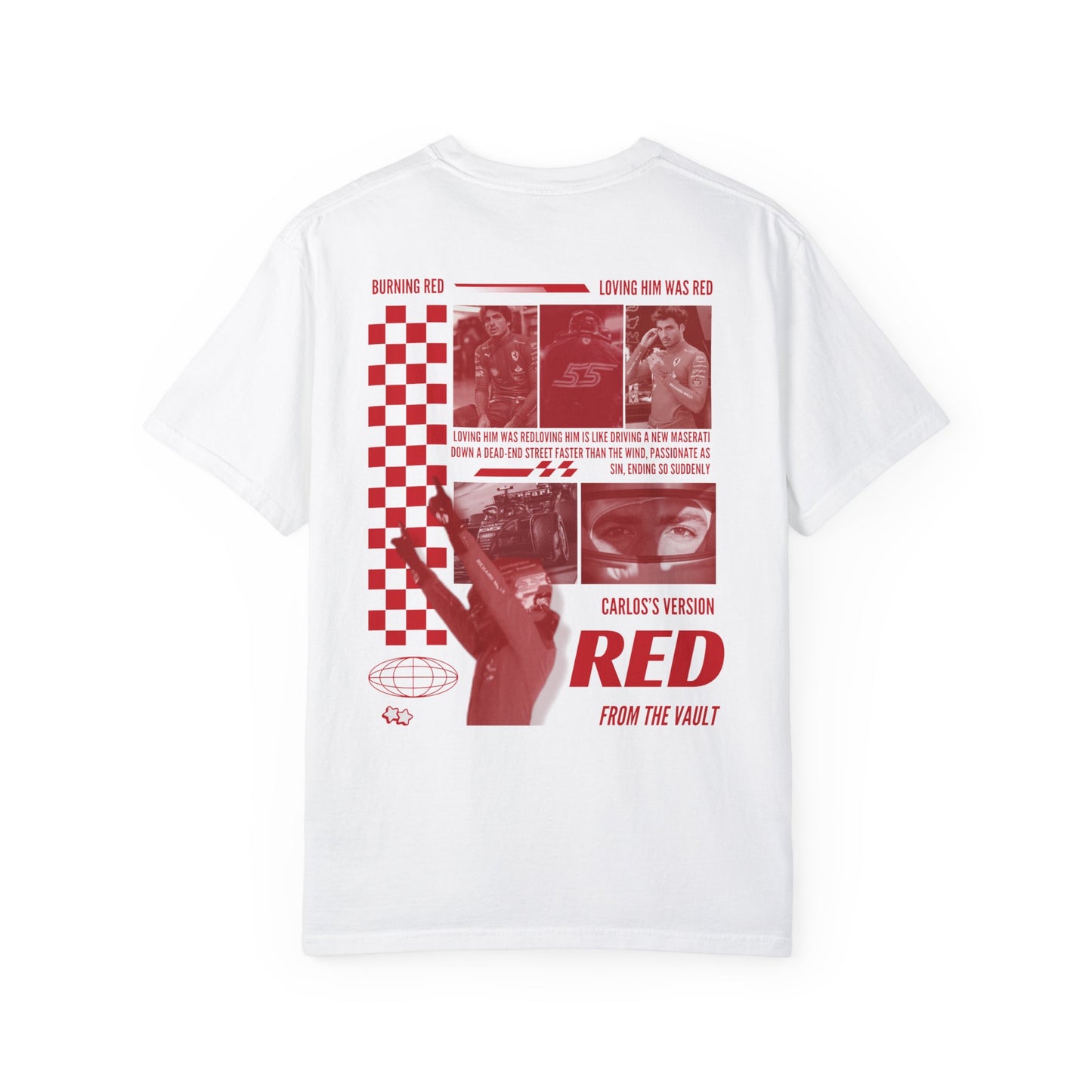 Carlos Sainz x Swifty RED T Shirt