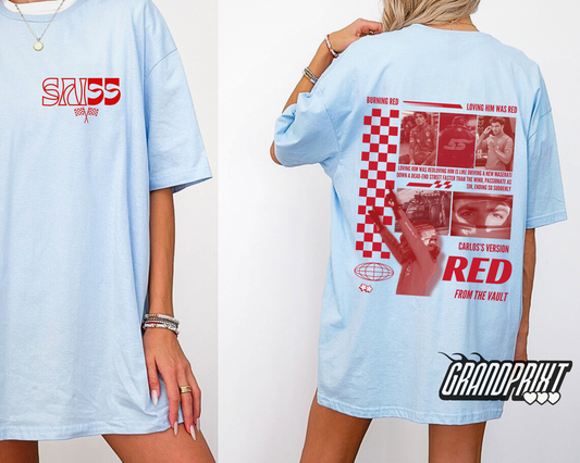 Carlos Sainz x Swifty RED T Shirt