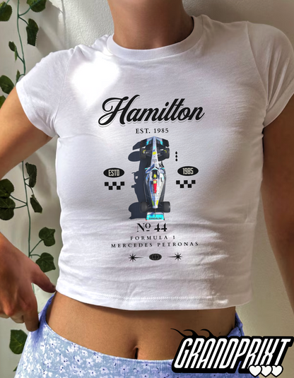 HAMMER TIME BABY T / LEWIS HAMILTON CROP TOP