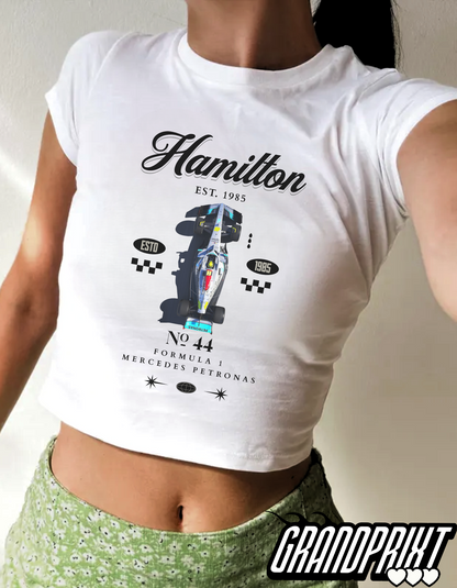 HAMMER TIME BABY T / LEWIS HAMILTON CROP TOP