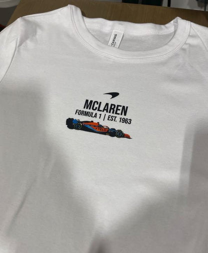 Mclaren Baby T / Papaya Racing Crop Top