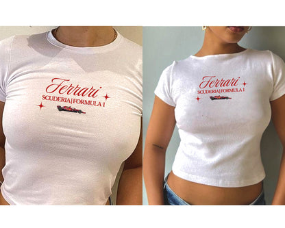 Tifosi Ferrari Baby T / Ferrari Crop Top