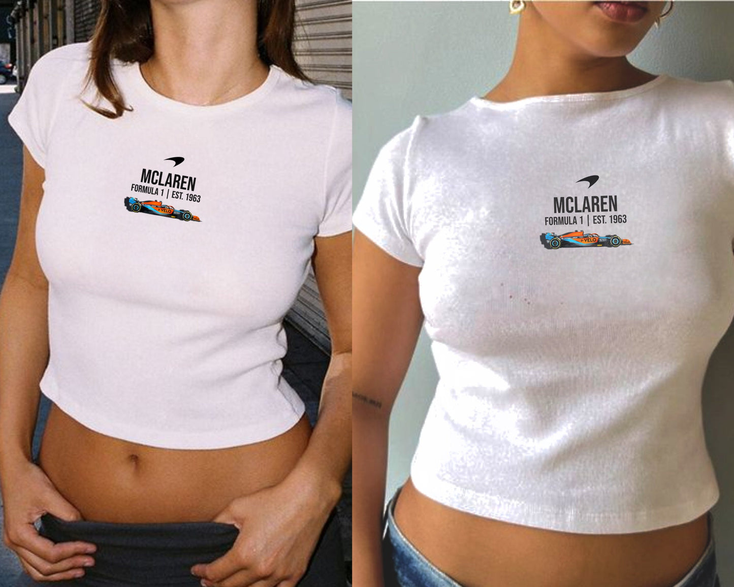 Mclaren Baby T / Papaya Racing Crop Top